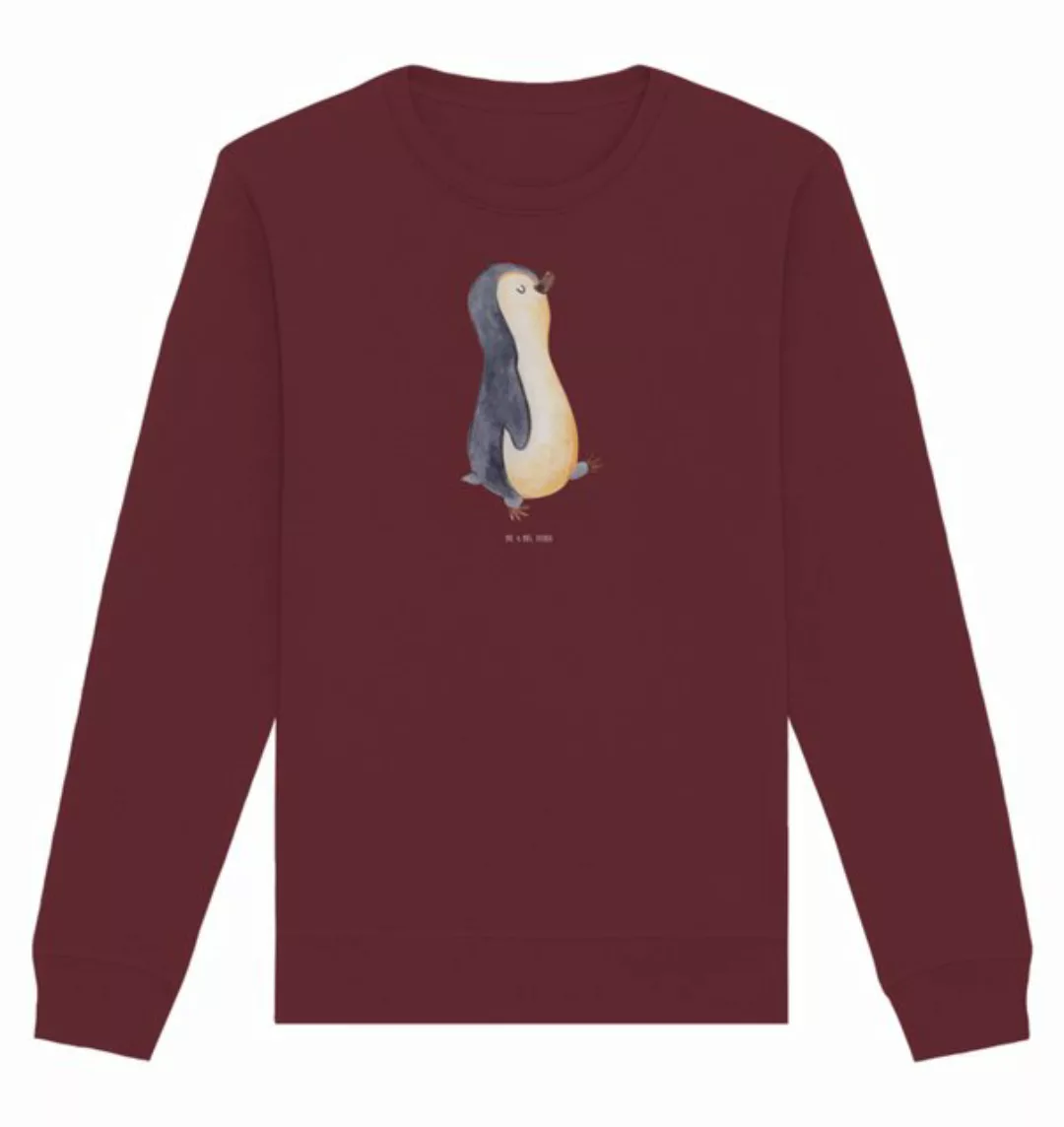 Mr. & Mrs. Panda Longpullover Pinguin marschieren Größe S - Burgundy - Gesc günstig online kaufen