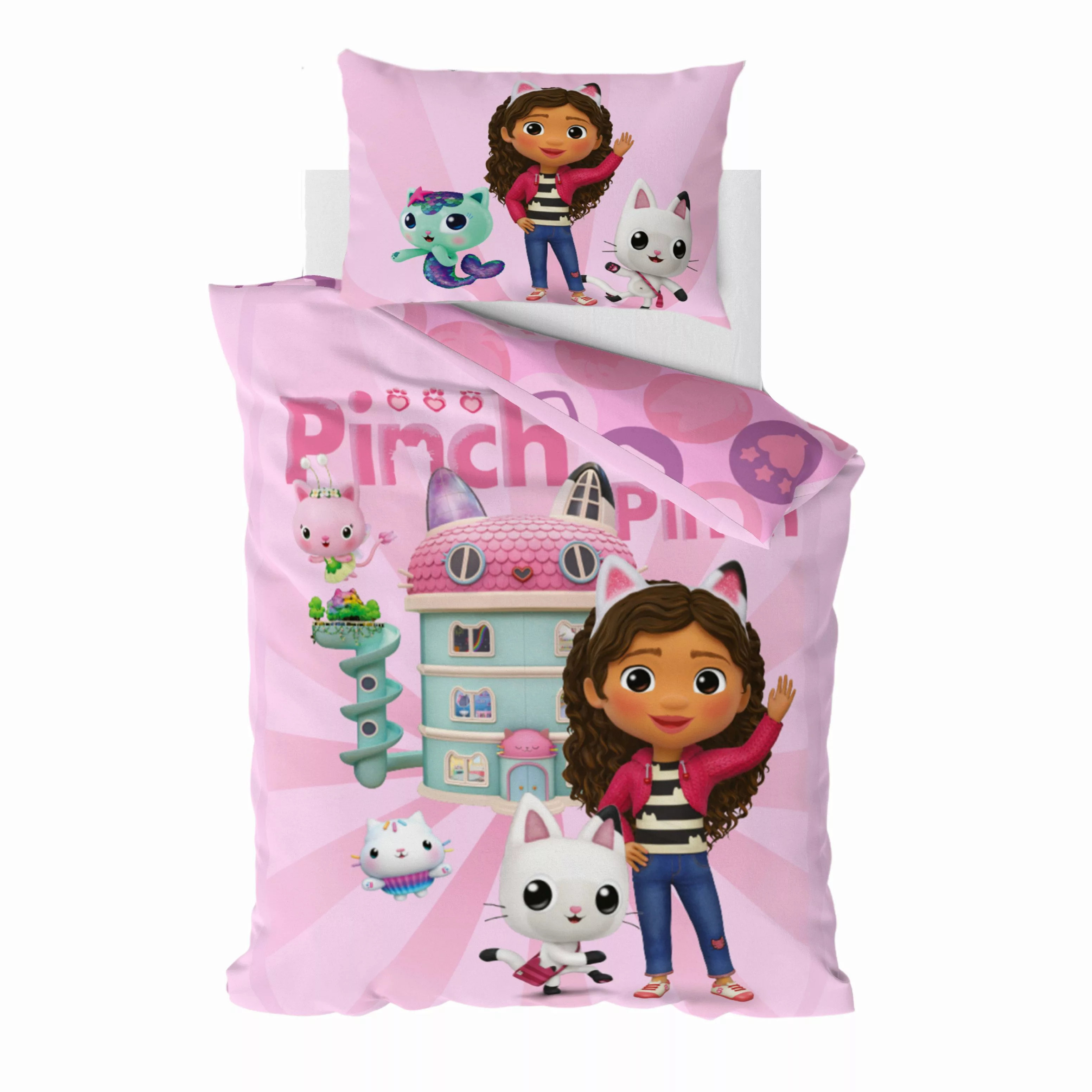 MTOnlinehandel Bettwäsche Gabbys Dollhouse Pinch Pinch günstig online kaufen