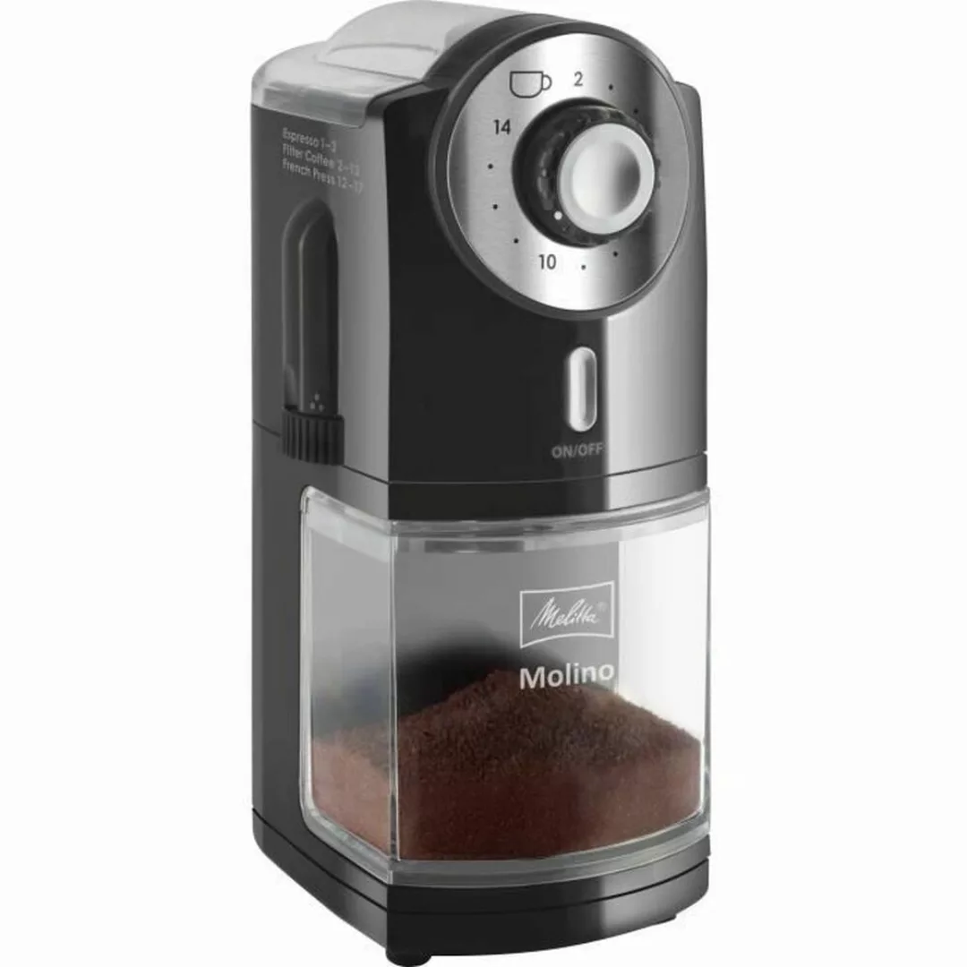 Kaffeemühle Melitta 1019-02 200 G Schwarz 14 Kopper günstig online kaufen