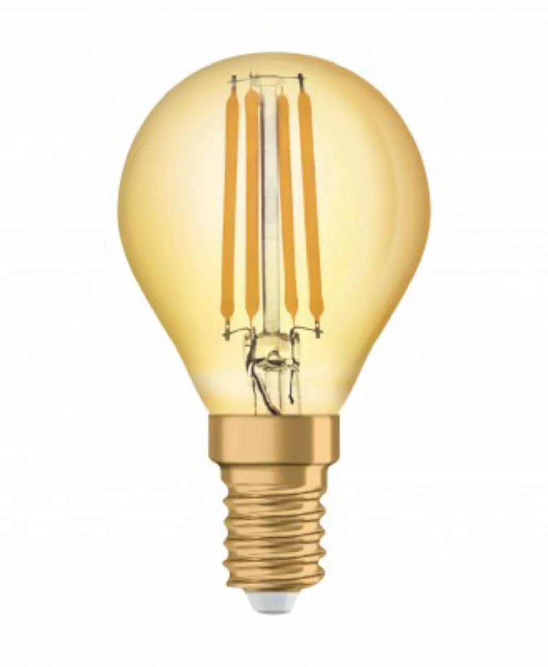 OSRAM LED VINTAGE 1906 CLASSIC P 36 FS Warmweiß Filament Gold E14 Tropfen günstig online kaufen
