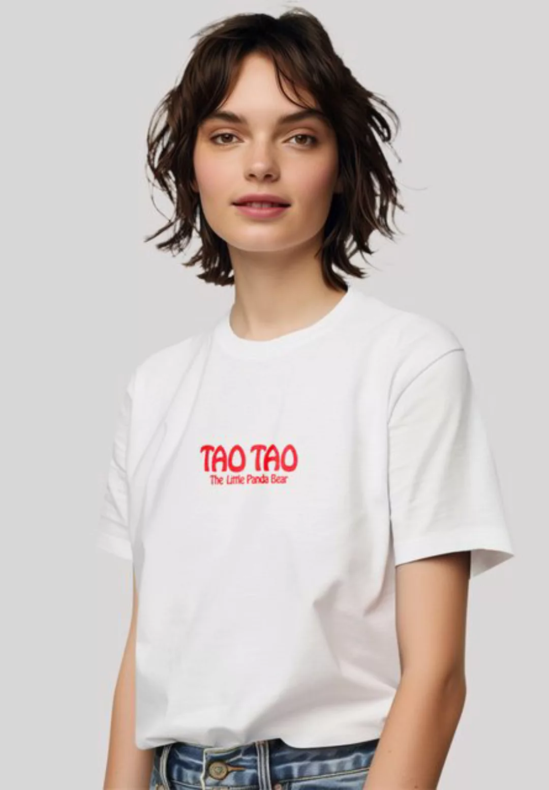 F4NT4STIC T-Shirt Tao Tao LOGO Premium Qualität, Zeichentrick, TV Serie günstig online kaufen