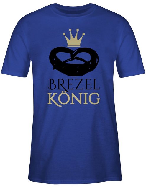 Shirtracer T-Shirt Brezel König Mode für Oktoberfest Herren günstig online kaufen