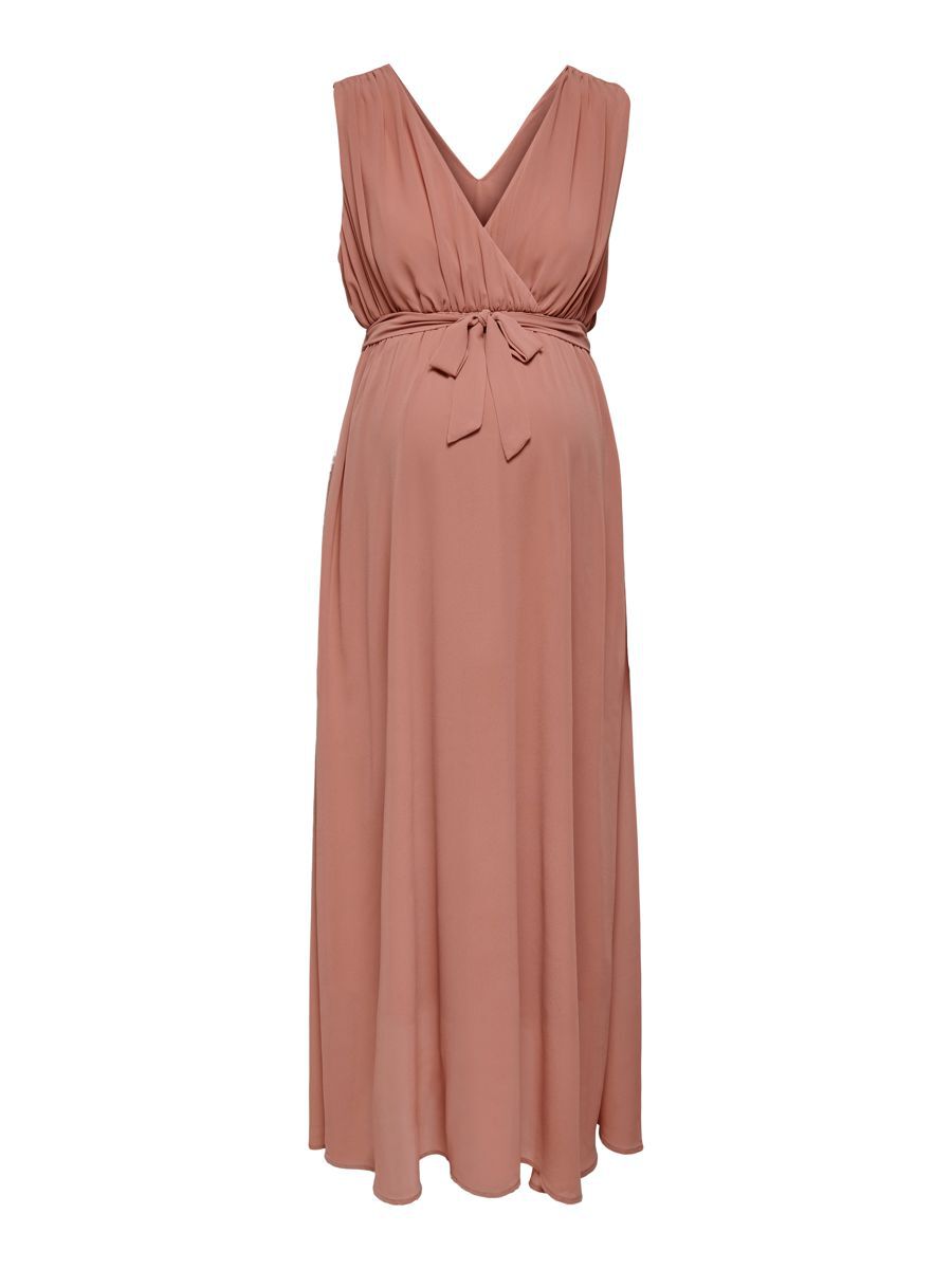 ONLY Mama Maxi Wrap Dress Damen Pink günstig online kaufen