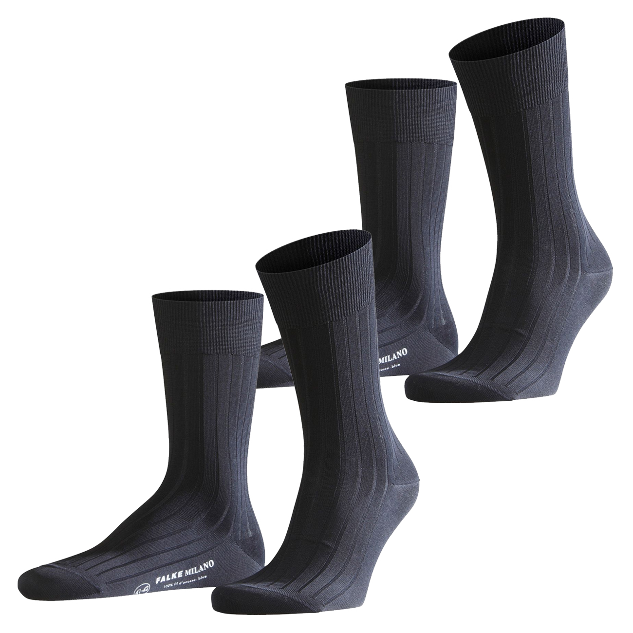 Businesssocken - Milano Socken - 2er 3er 4er Multipack günstig online kaufen
