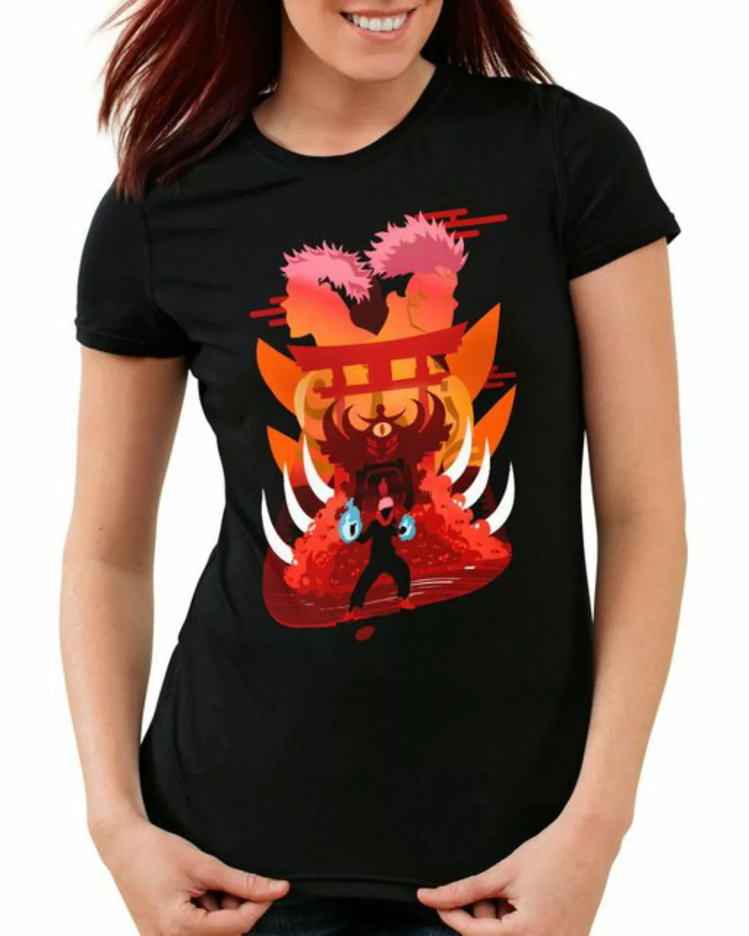 style3 T-Shirt Sukuna and Itadori jujutsu kaisen anime japan manga günstig online kaufen