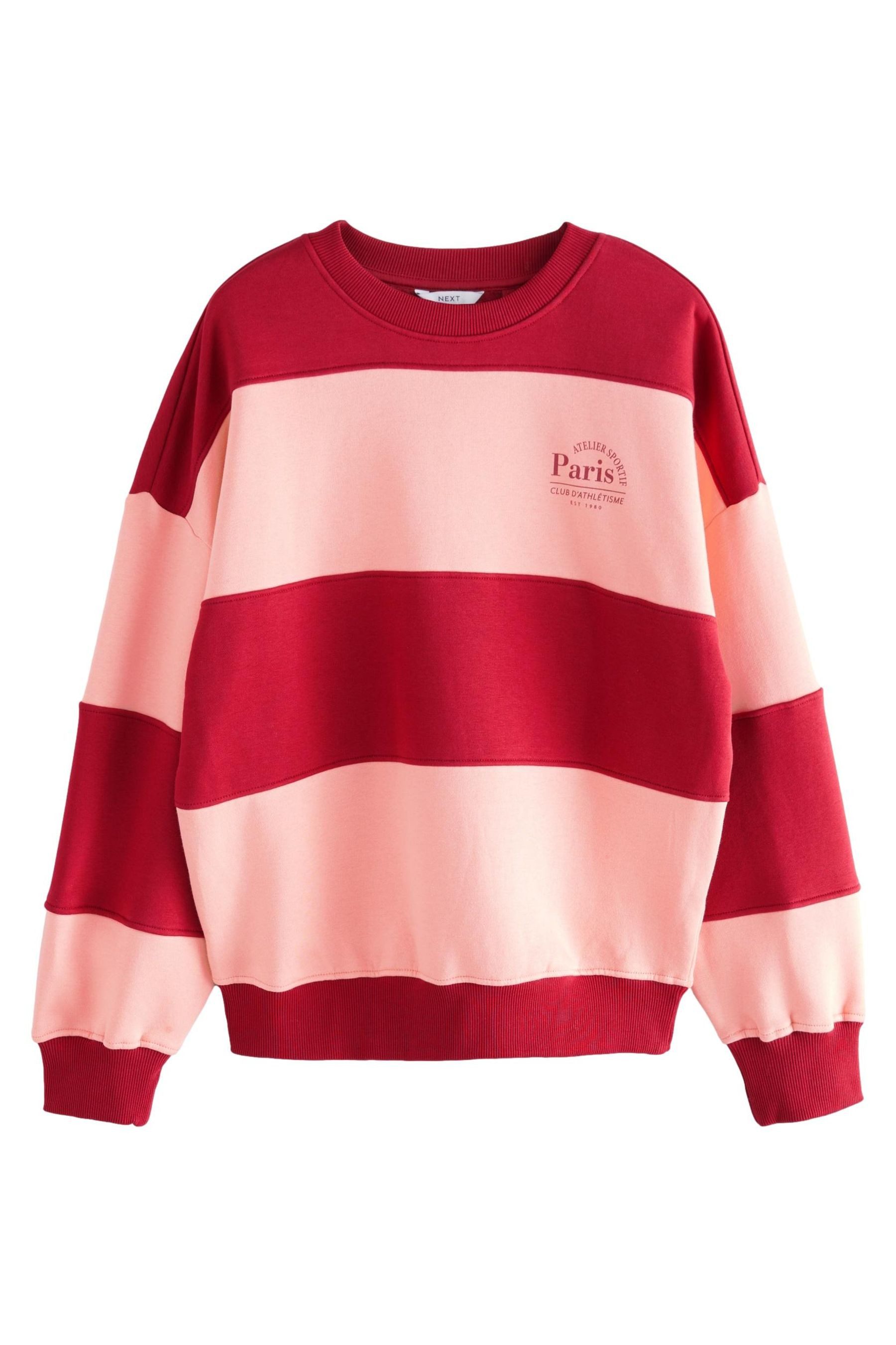 Next Sweatshirt Schweres Relaxed Fit Sweatshirt günstig online kaufen