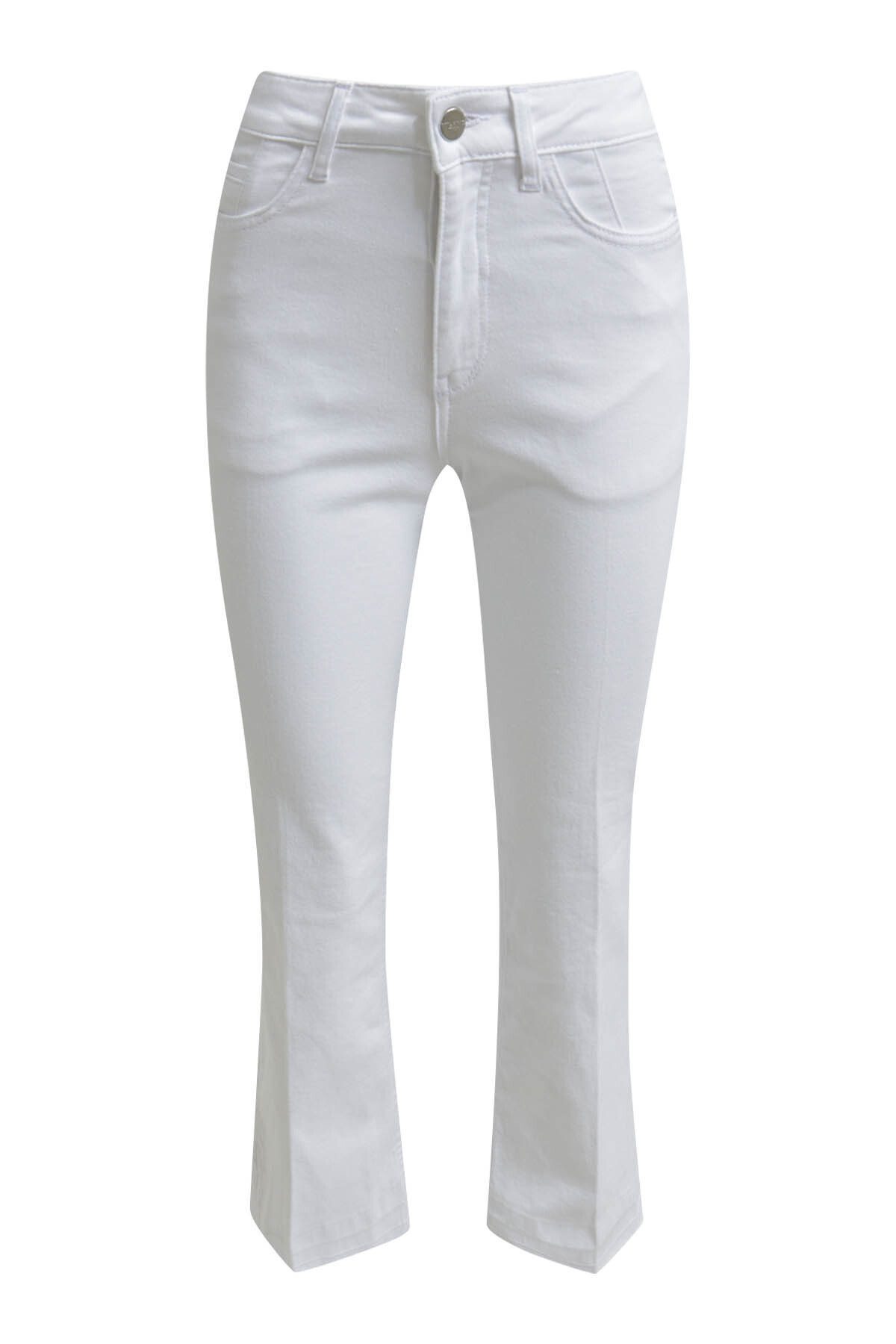 Milano Italy Weite Jeans, mit offener Kante am Saum günstig online kaufen