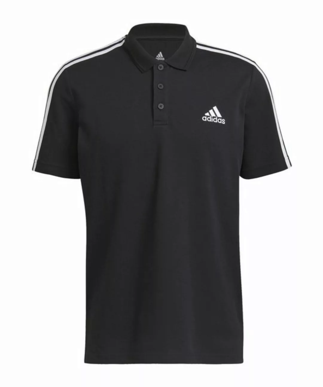 Adidas Aeroready Essentials Piqué Gesticktes Kleines Logo 3-streifen Kurz Ä günstig online kaufen