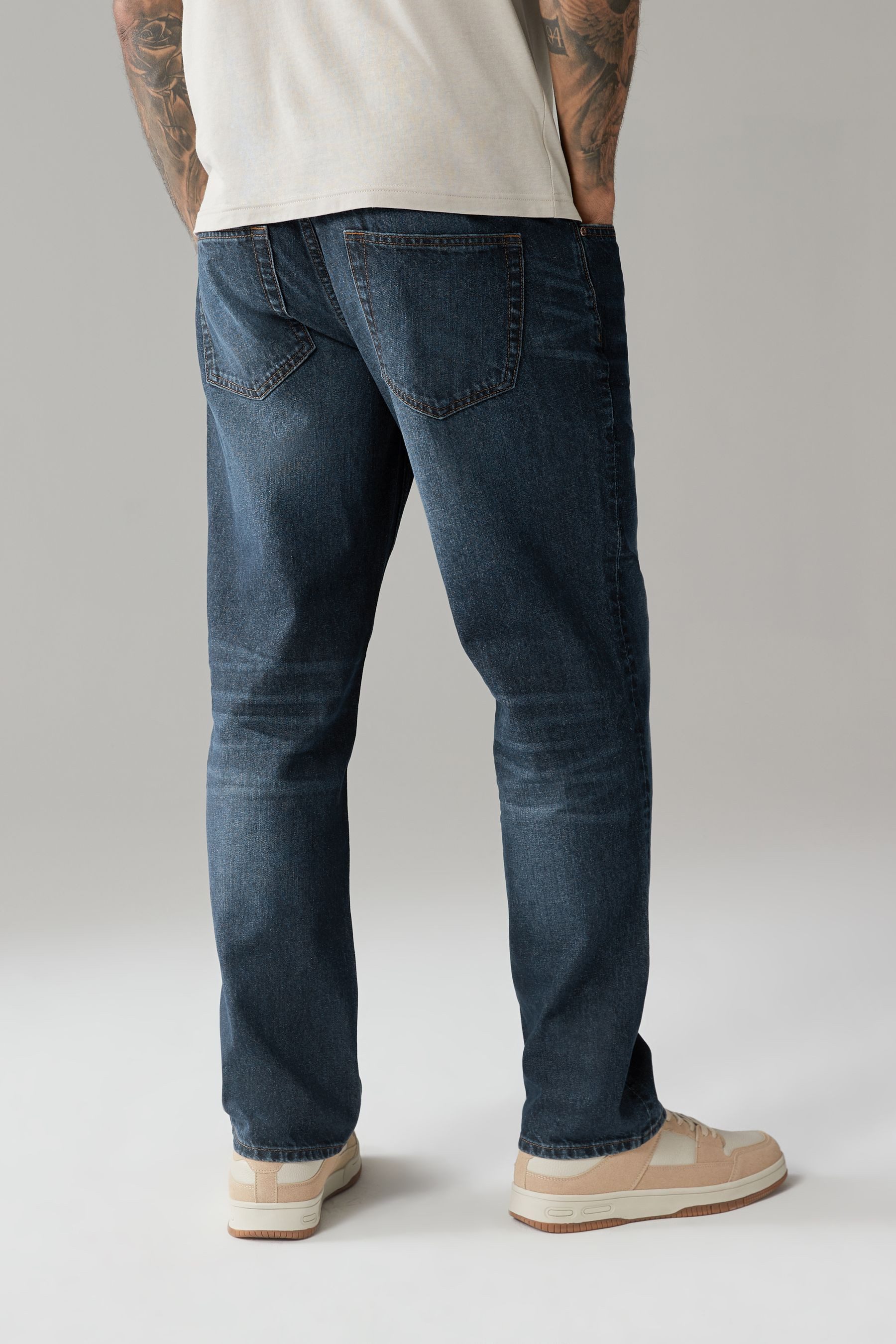 Next Straight-Jeans Authentische Straight Fit Jeans, günstig online kaufen