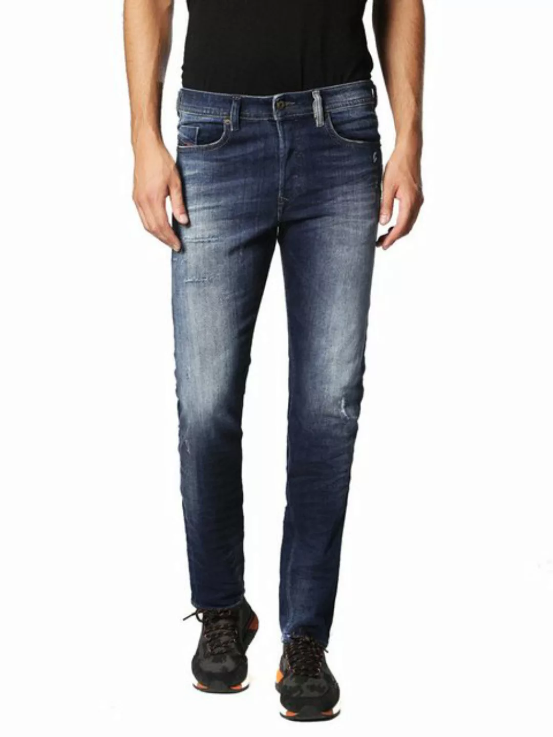 Diesel Tapered-fit-Jeans Diesel Buster 084GF Herren Jeans Hose Regular Slim günstig online kaufen