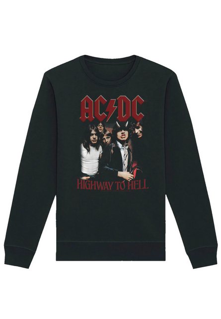 F4NT4STIC Sweatshirt AC/DC Rock Musik Band Highway To Hell Premium Qualität günstig online kaufen