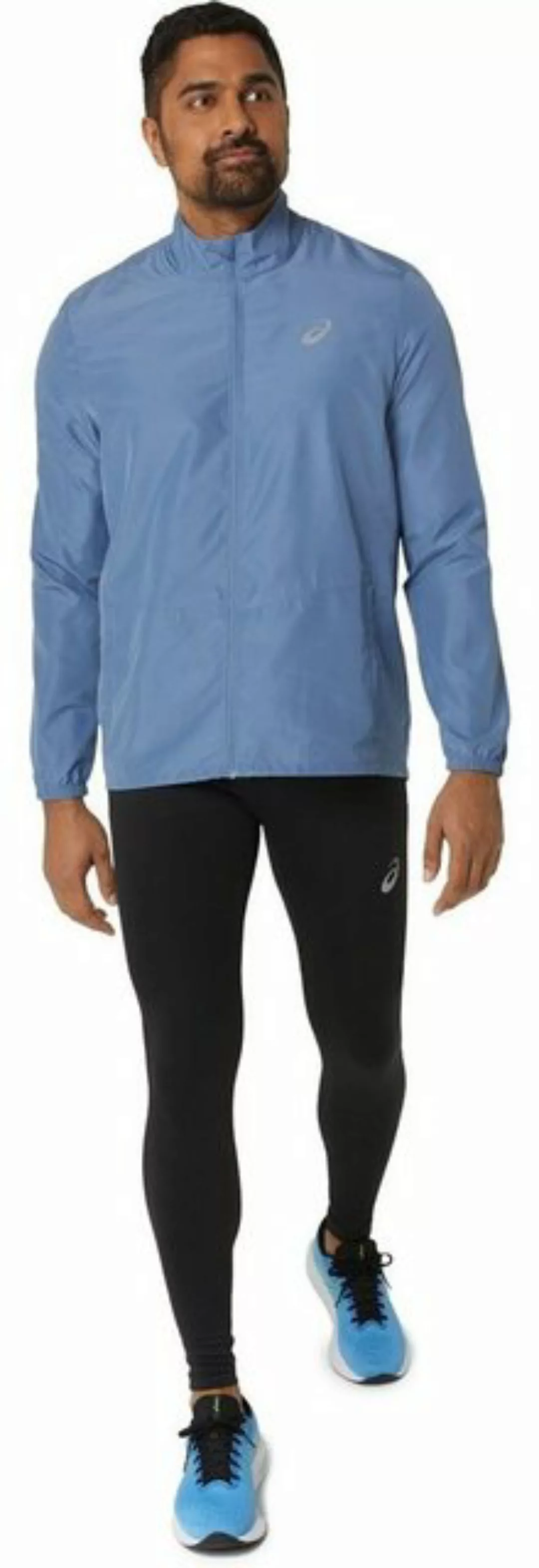 Asics Laufjacke CORE JACKET DENIM BLUE günstig online kaufen