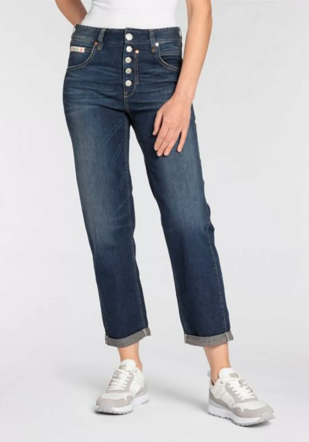 Herrlicher High-waist-Jeans Touch B Hi Tap Organic Denim günstig online kaufen