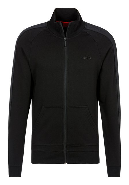 HUGO Sweatjacke Tonal Logo Zip J mit Label günstig online kaufen