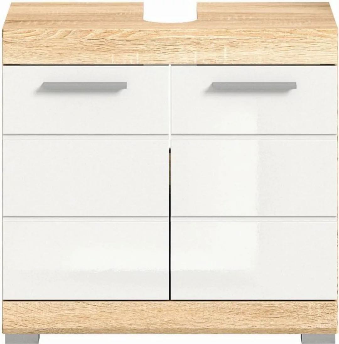 INOSIGN Waschbeckenunterschrank Siena (1-St) Badmöbel Badschrank, 2 Türen, günstig online kaufen