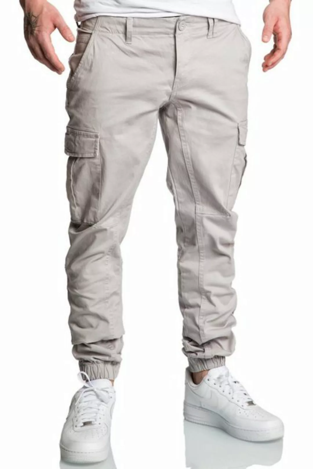 Amaci&Sons Chinohose RIALTO Cargo Jogger-Chino Herren Cargo Jogger Chino Je günstig online kaufen