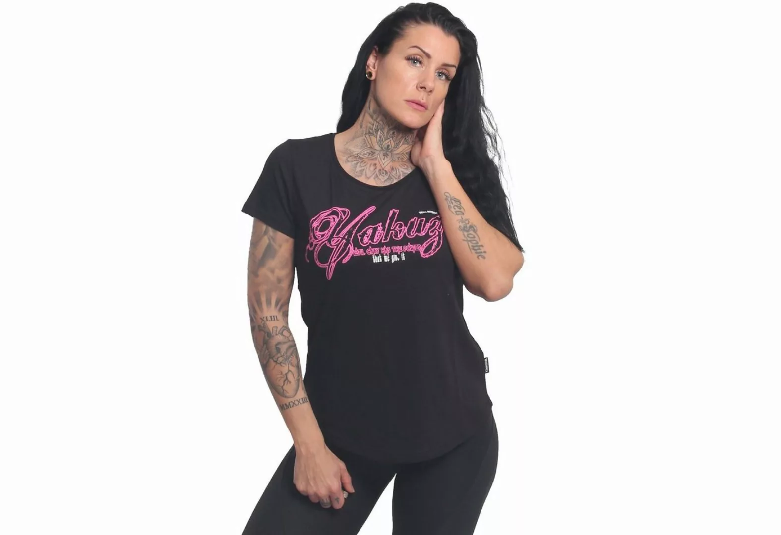 YAKUZA Rundhalsshirt Evil Only günstig online kaufen