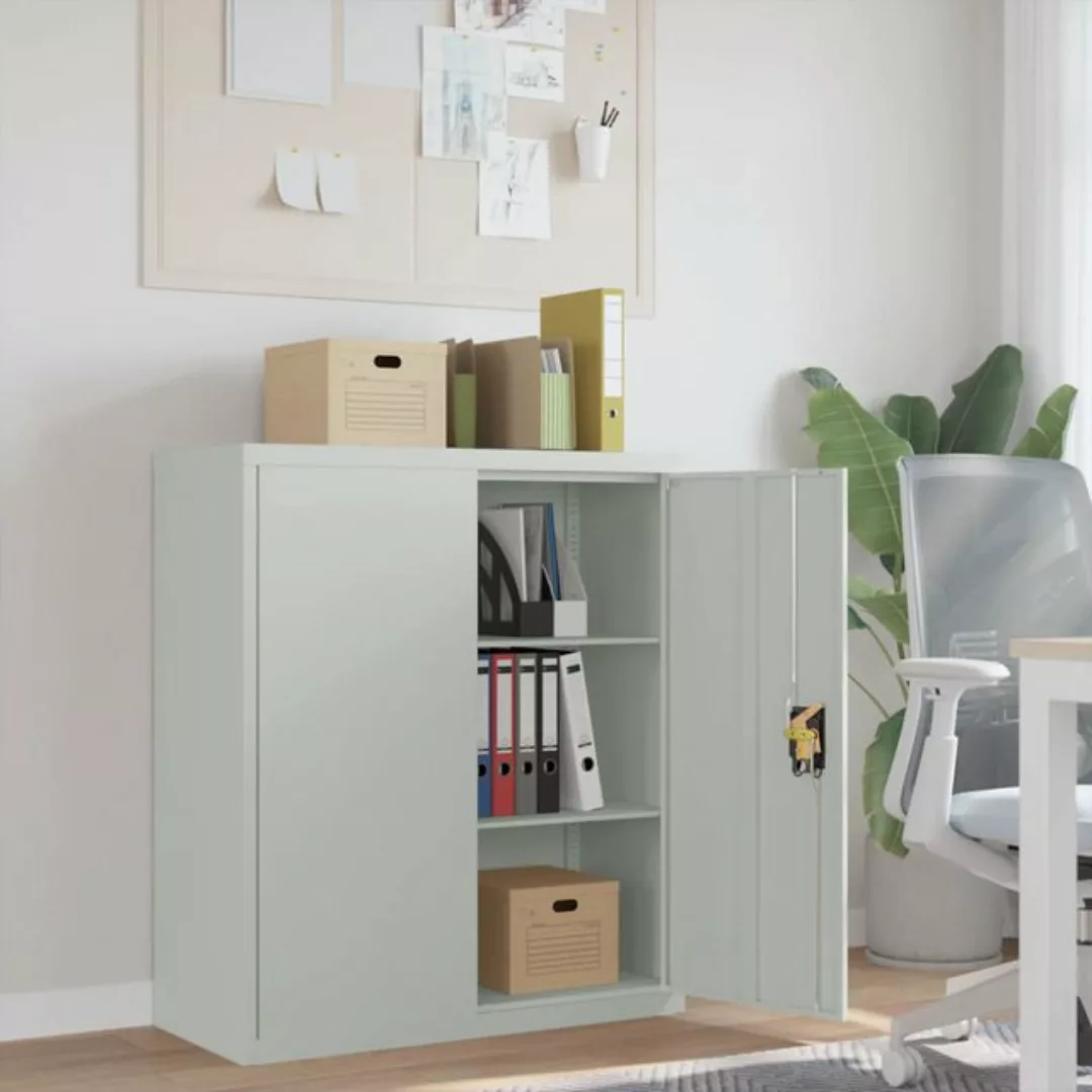 vidaXL Aktenschrank Aktenschrank Büroschrank Home Office Ablage Büro Hellgr günstig online kaufen