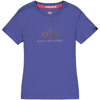 Alpha Industries  T-Shirts & Poloshirts Crystal T-Shirt W - night purple günstig online kaufen