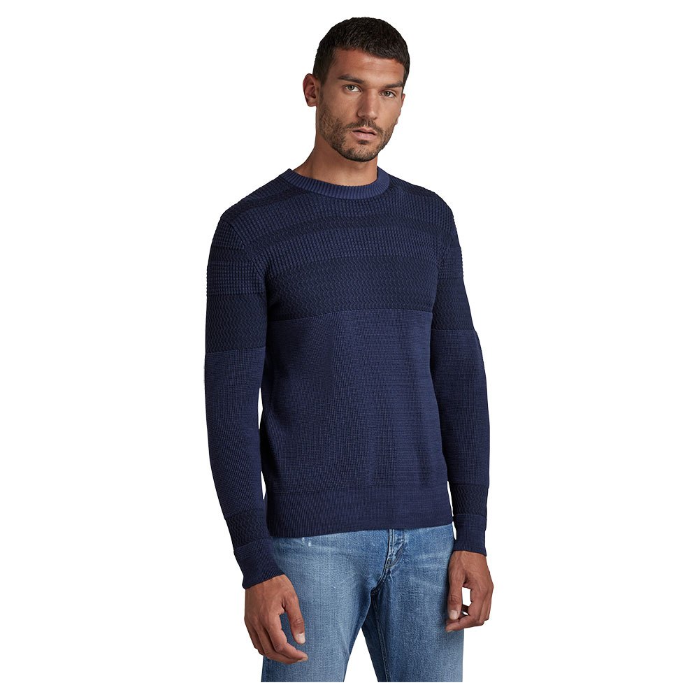 G-star Charly Rundhalsausschnitt Sweater XS Imperial Blue / Sartho Blue günstig online kaufen