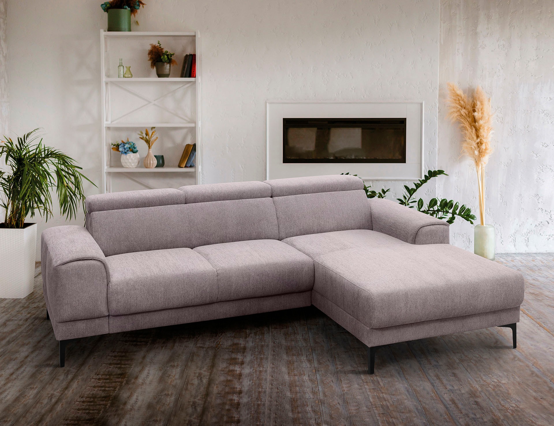 exxpo - sofa fashion Ecksofa "Ophelia, elegant, modern und bequem, L-Form", günstig online kaufen