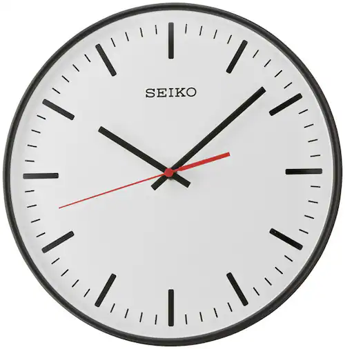 Seiko Wanduhr (Quarzuhr, Wohnzimmer, Esszimmer, Arbeitszimmer, günstig online kaufen