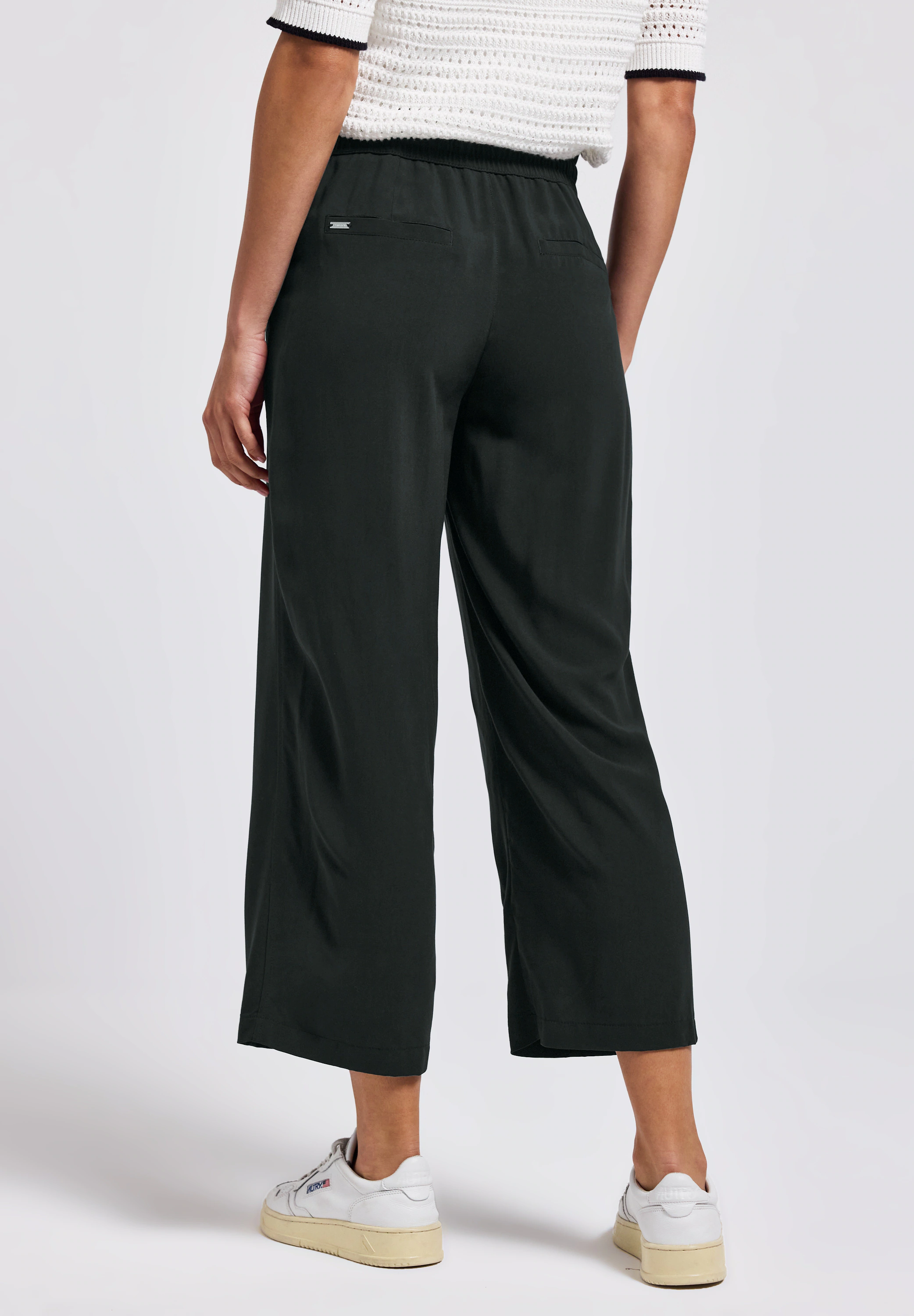 STREET ONE Stoffhose "Style Emee", Sommerhose mit elastischem Bund mit Tunn günstig online kaufen