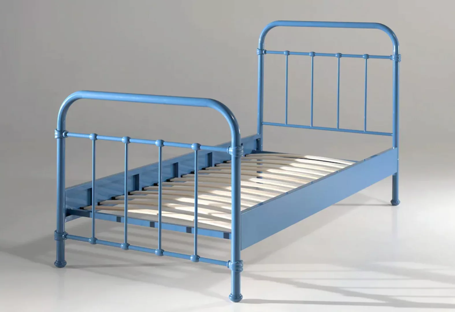 Vipack Kinderbett (Made in Europe), Metallbett, Jugendbett, Einzelbett mit günstig online kaufen