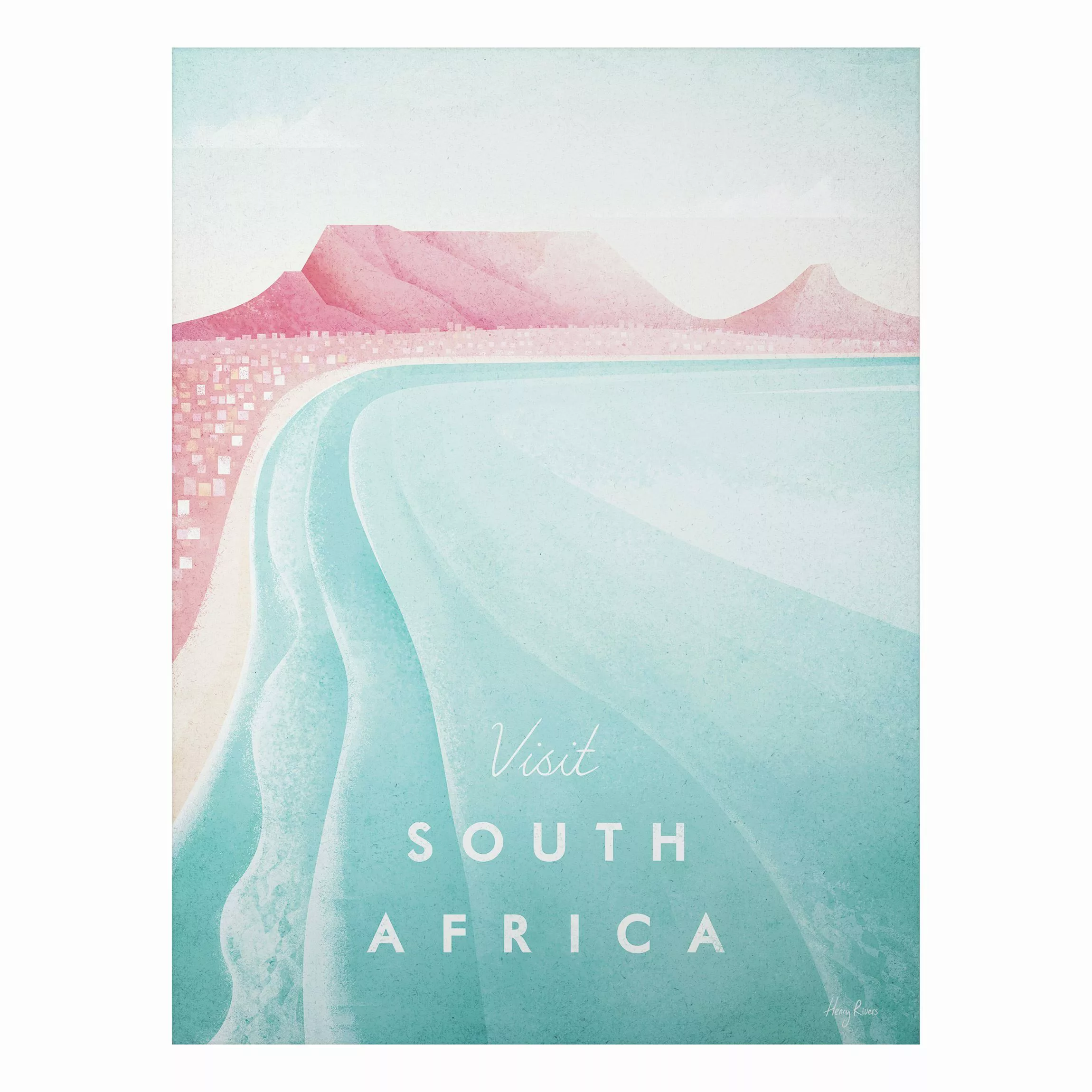 Alu-Dibond Bild Natur & Landschaft - Hochformat 3:4 Reiseposter - Südafrika günstig online kaufen