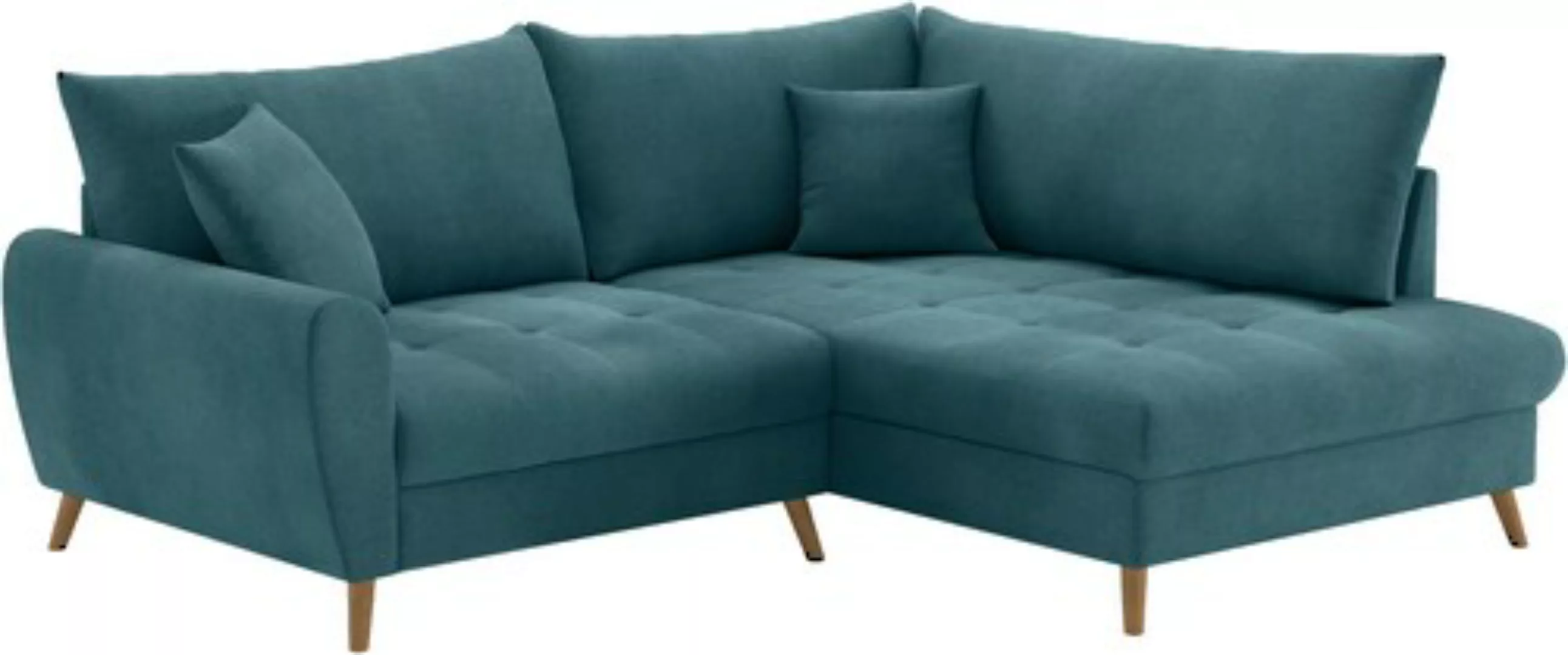 Mr. Couch Ecksofa »Blackburn II, L-Form«, Mit Kaltschaumpolsterung bis 140 günstig online kaufen