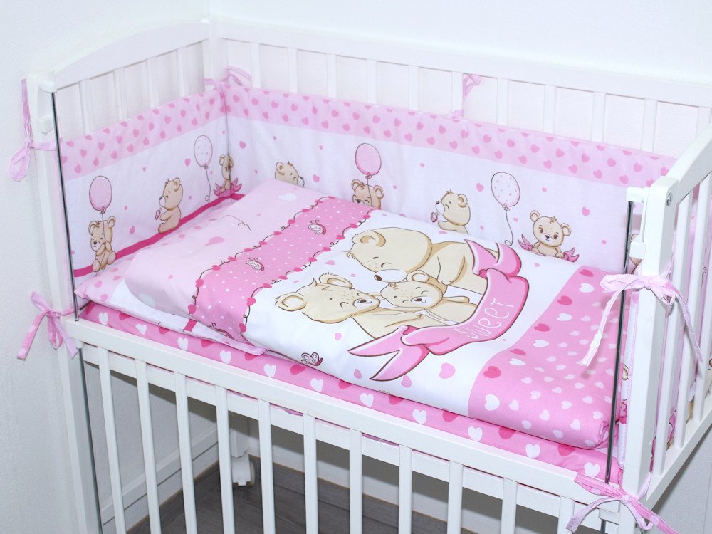 Primawela Beistellbett Baby Bettwäsche für Beistellbett mit Nestchen Spannb günstig online kaufen