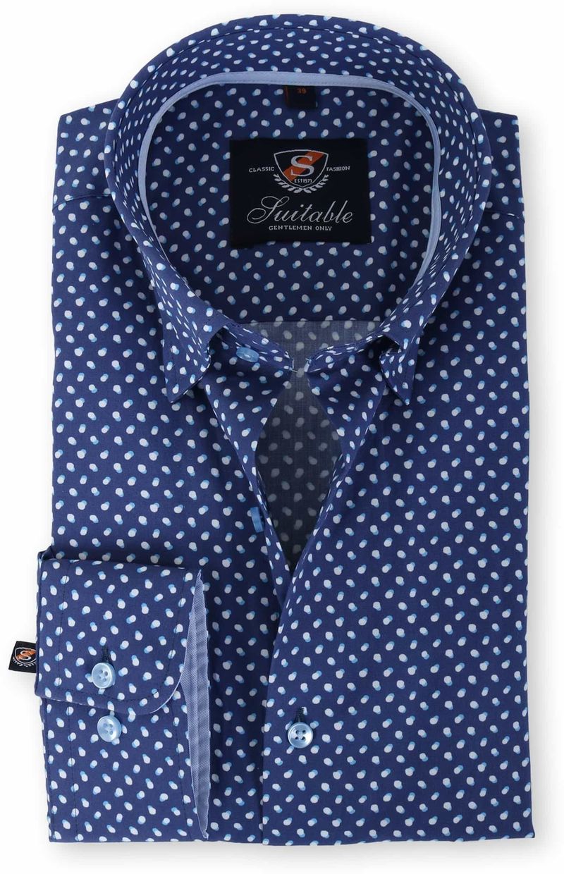 Suitable Hemd Blau133-3 - Größe 37 günstig online kaufen