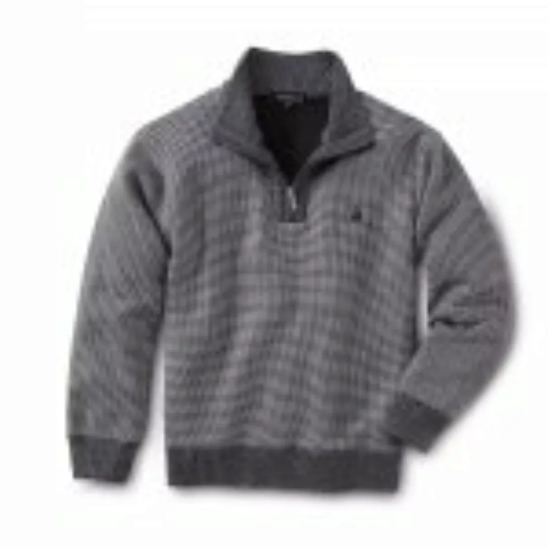 Pullover m.Thermofutter,grau-m günstig online kaufen