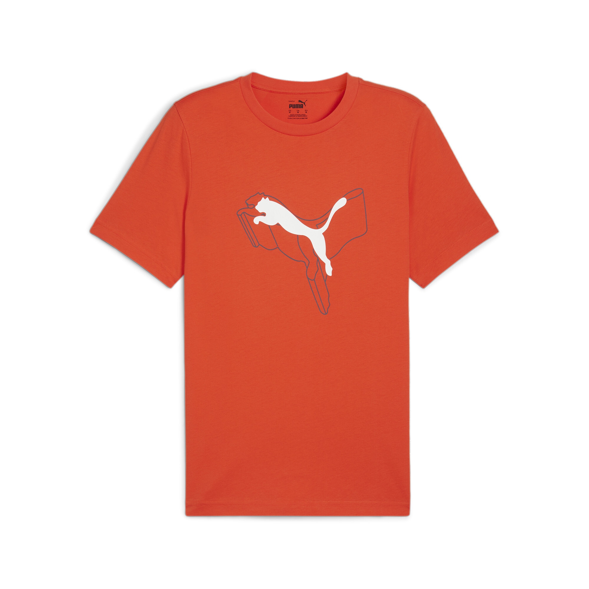 PUMA T-Shirt "ESS+ LOGO LAB CAT TEE" günstig online kaufen