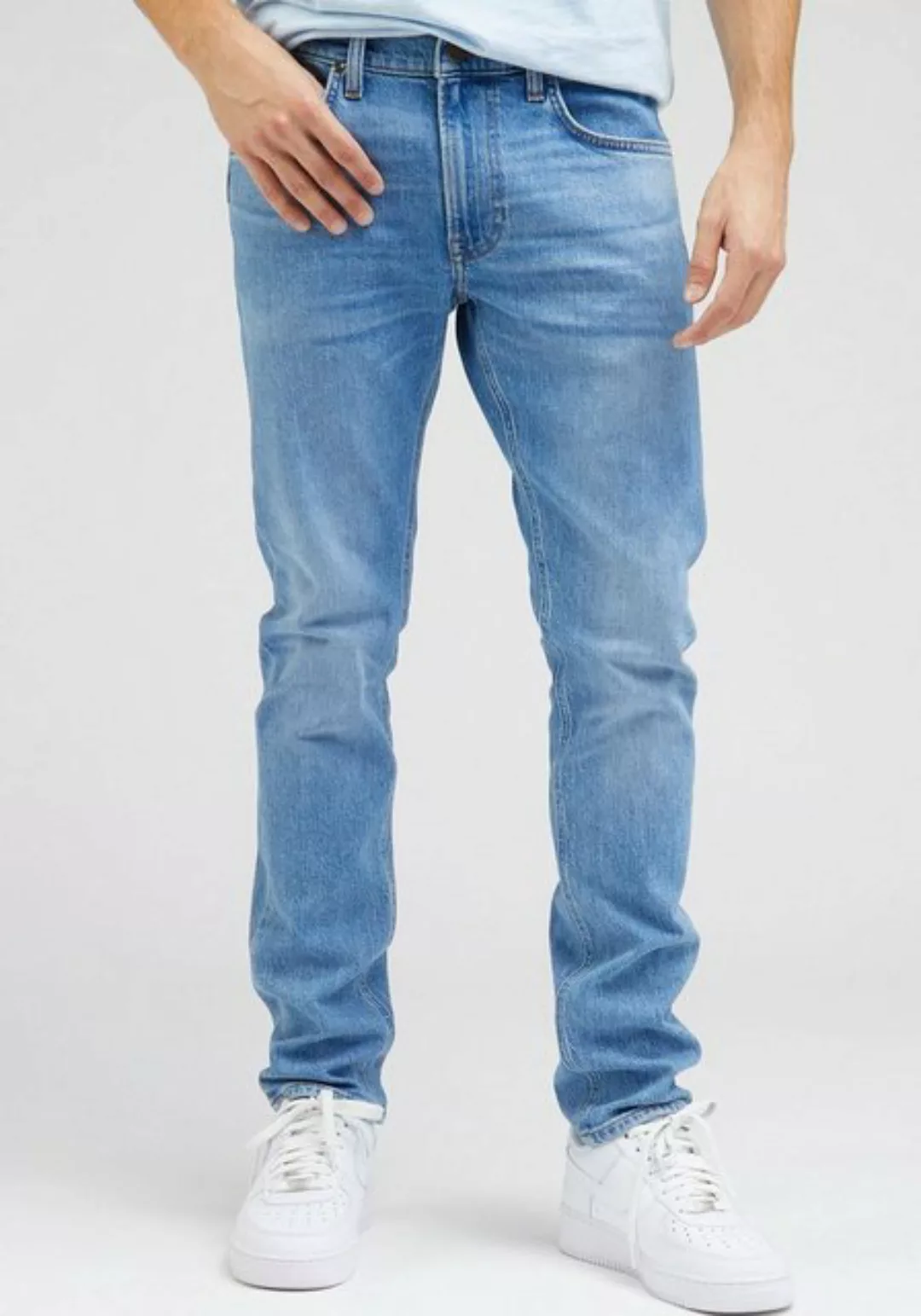 Lee Herren Jeans LUKE Slim Tapered Fit - Blau - Working Man Worn günstig online kaufen