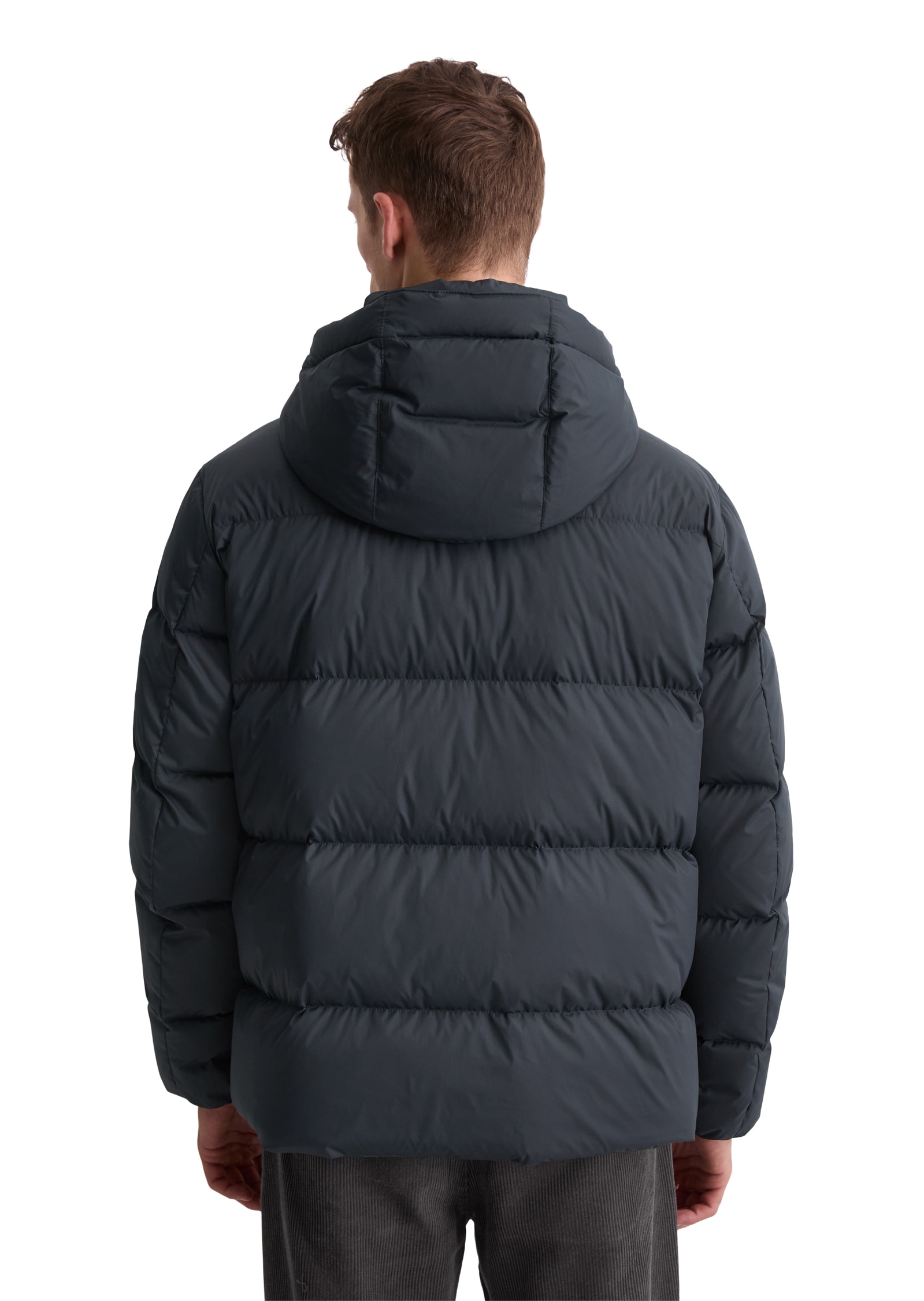 Marc OPolo Daunenjacke, mit Kapuze, mit 2-Wege-Zipper und abnehmbarer Kapuz günstig online kaufen