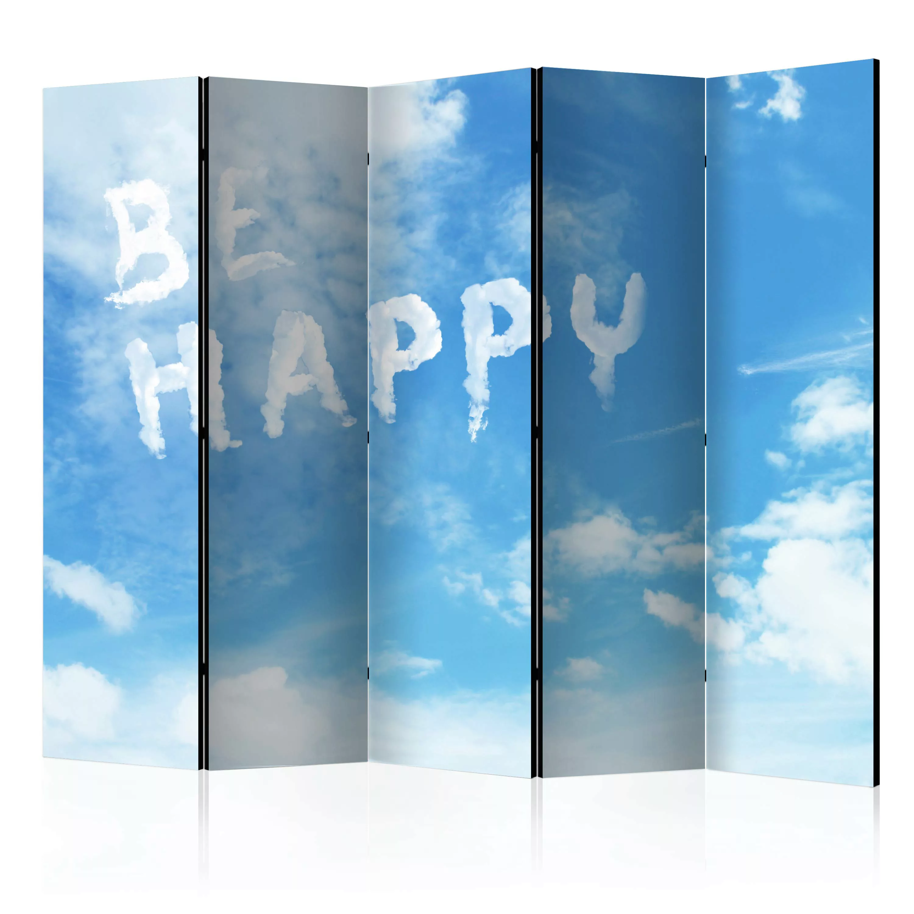 5-teiliges Paravent - Be Happy Ii [room Dividers] günstig online kaufen