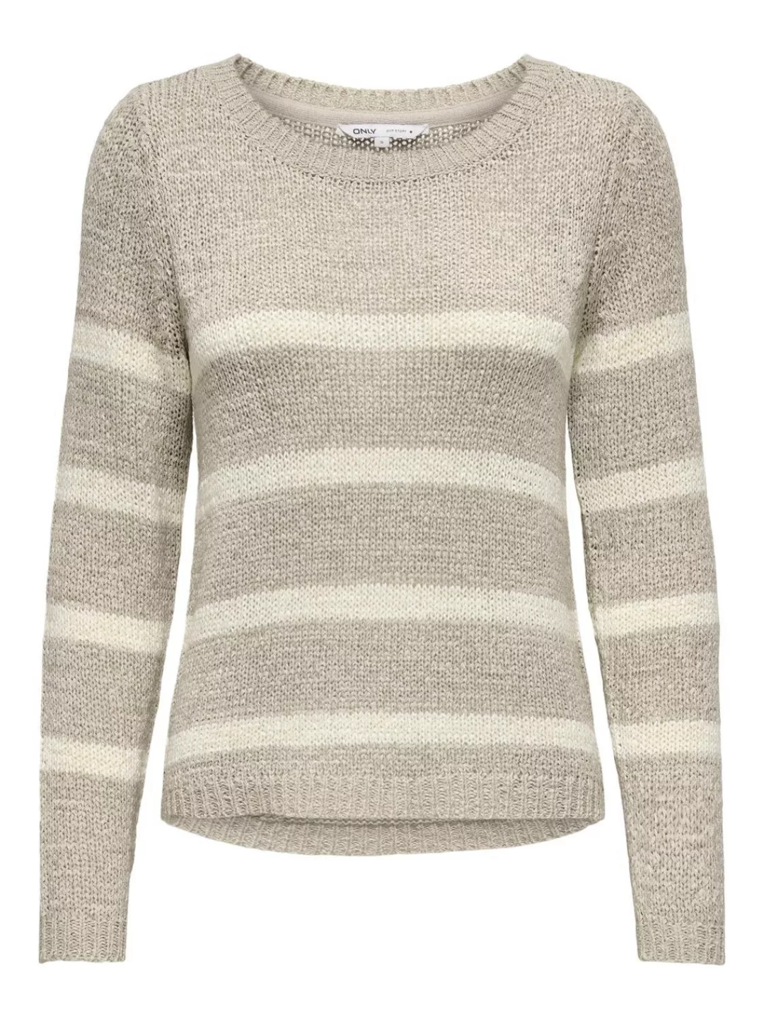 ONLY Strickpullover "ONLGEENA XO L/S PULLOVER KNT NOOS", mit Rundhalsaussch günstig online kaufen
