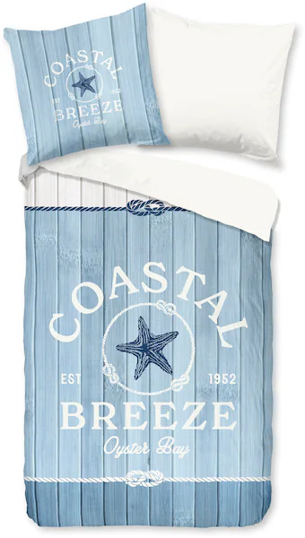 good morning Wendebettwäsche »Breeze«, Baumwolle, Renforcé, Reißverschluss, günstig online kaufen