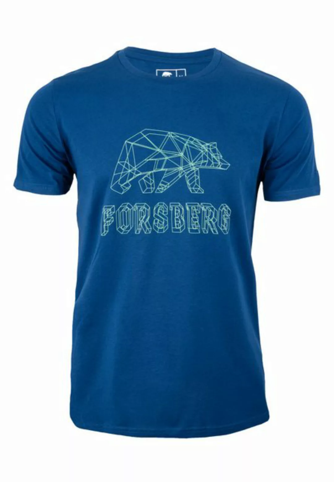 FORSBERG T-Shirt mit Dimensionslogo günstig online kaufen