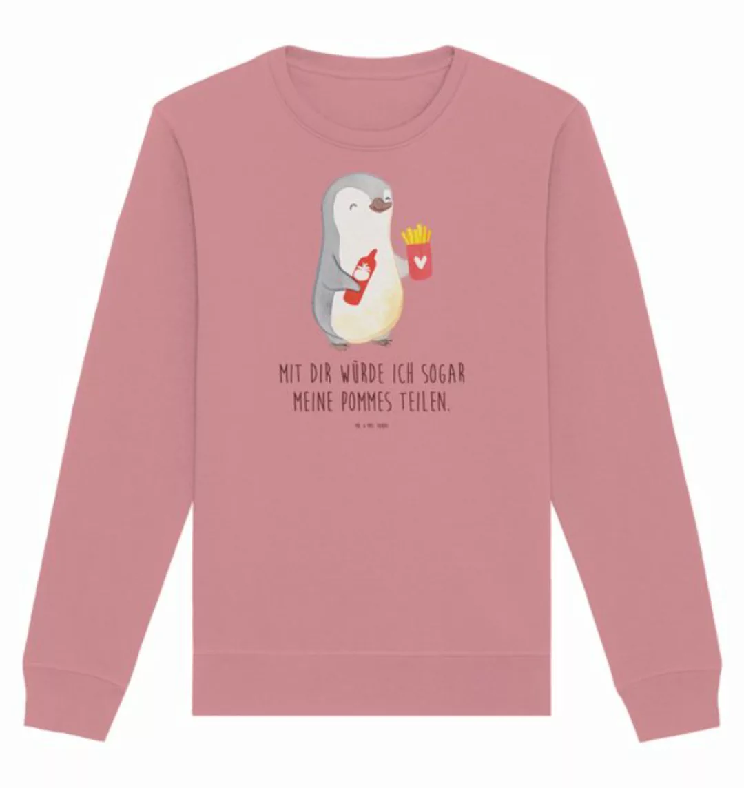 Mr. & Mrs. Panda Longpullover Größe S Pinguin Pommes - Canyon Pink - Gesche günstig online kaufen