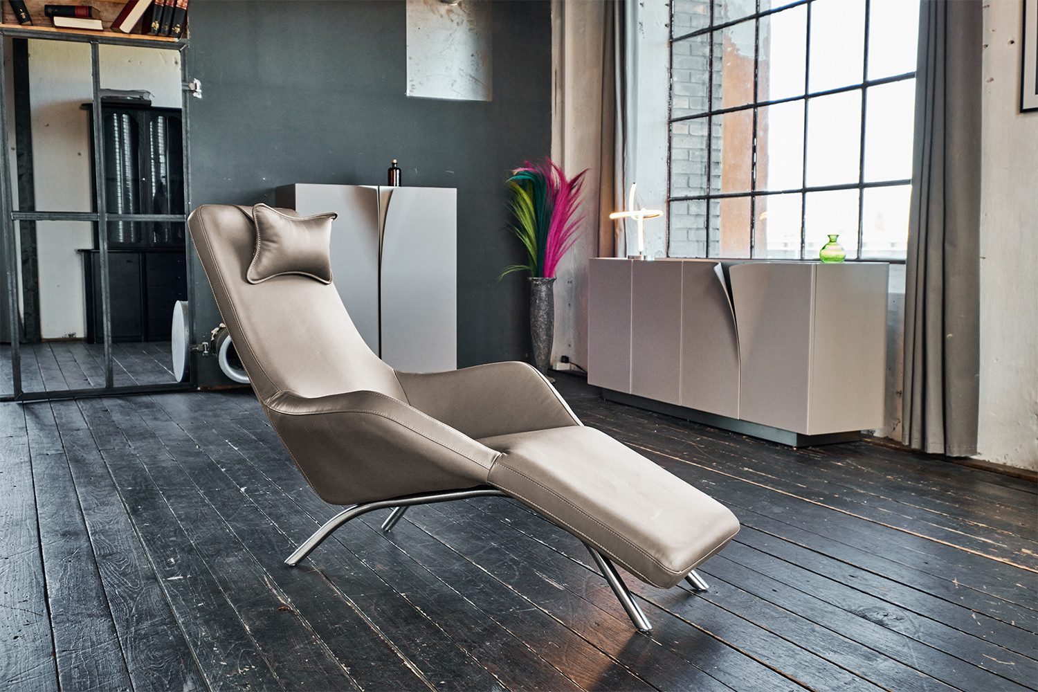 KAWOLA Relaxliege CAVAL Sessel Leder - günstig online kaufen