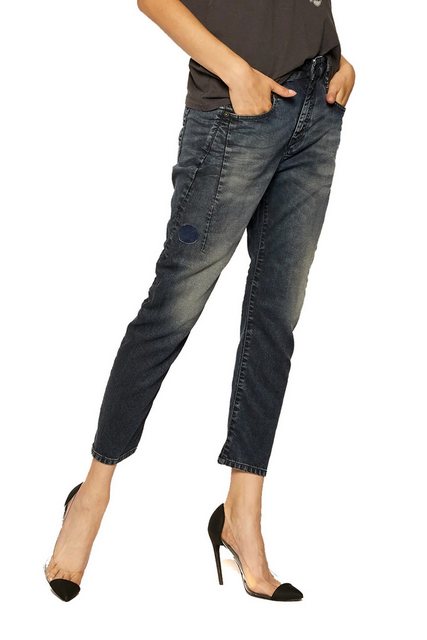 Diesel Boyfriend-Jeans Diesel D-FAYZA Joggjeans 069PD Damen Jeans Hose Boyf günstig online kaufen