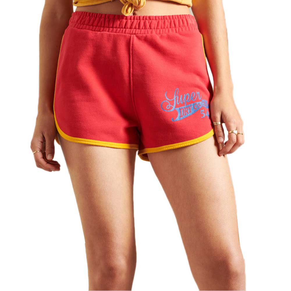 Superdry Collegiate Union Shorts Hosen S Drop Kick Red günstig online kaufen