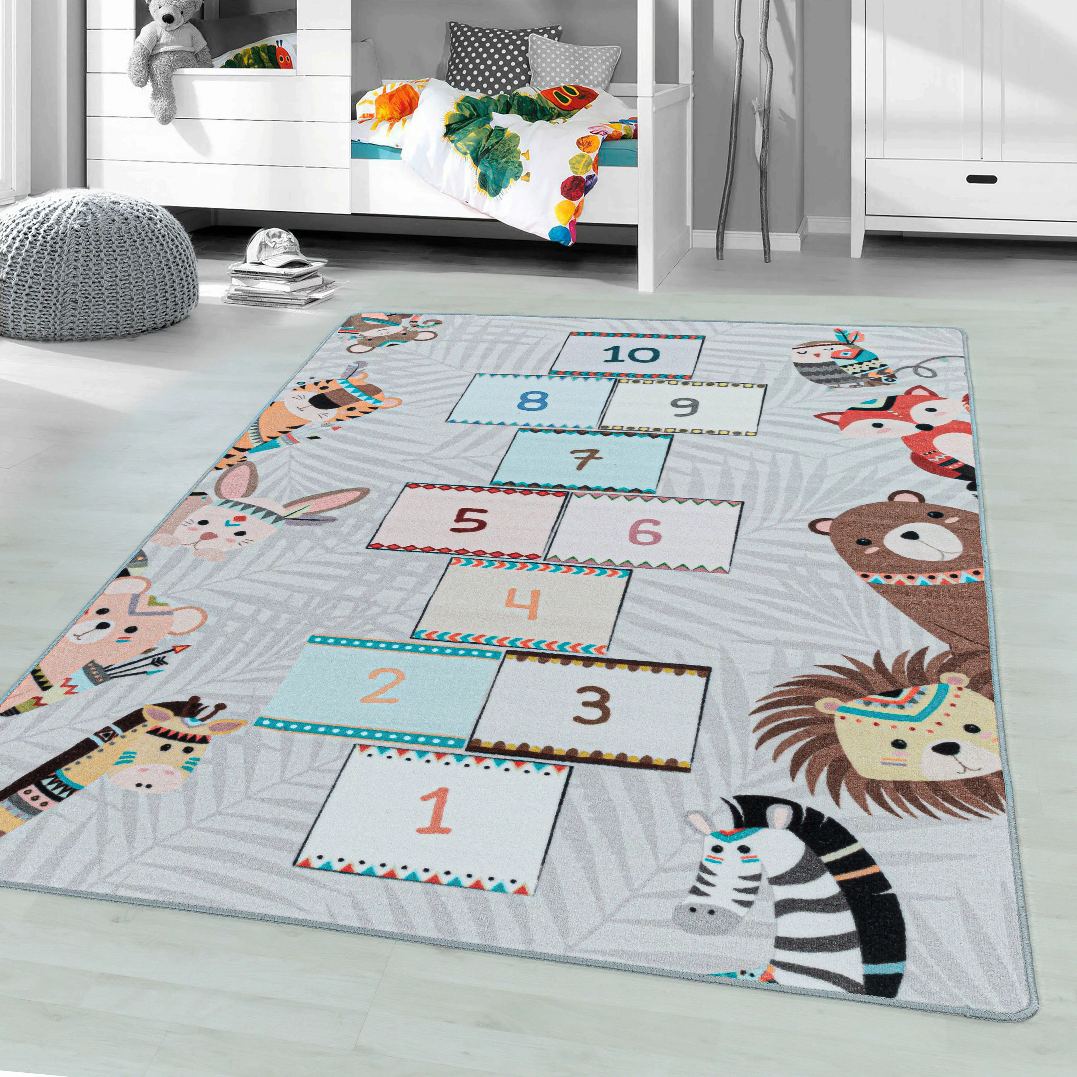 Ayyildiz Teppiche Kinderteppich »PLAY 2906«, rechteckig, 6 mm Höhe, robuste günstig online kaufen