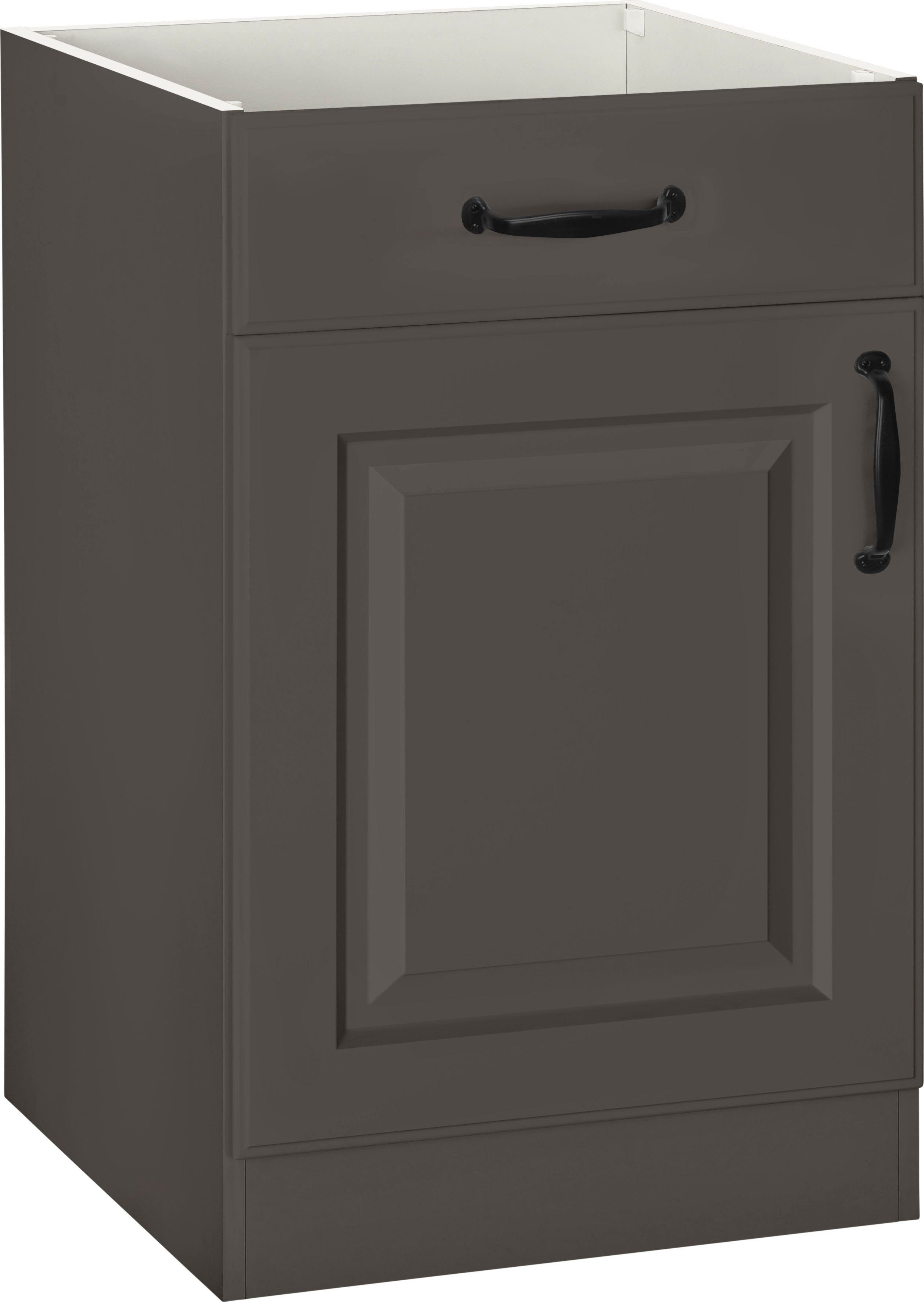 wiho Küchen Unterschrank "Erla", 50 cm breit mit Kassettenfront, ohne Arbei günstig online kaufen