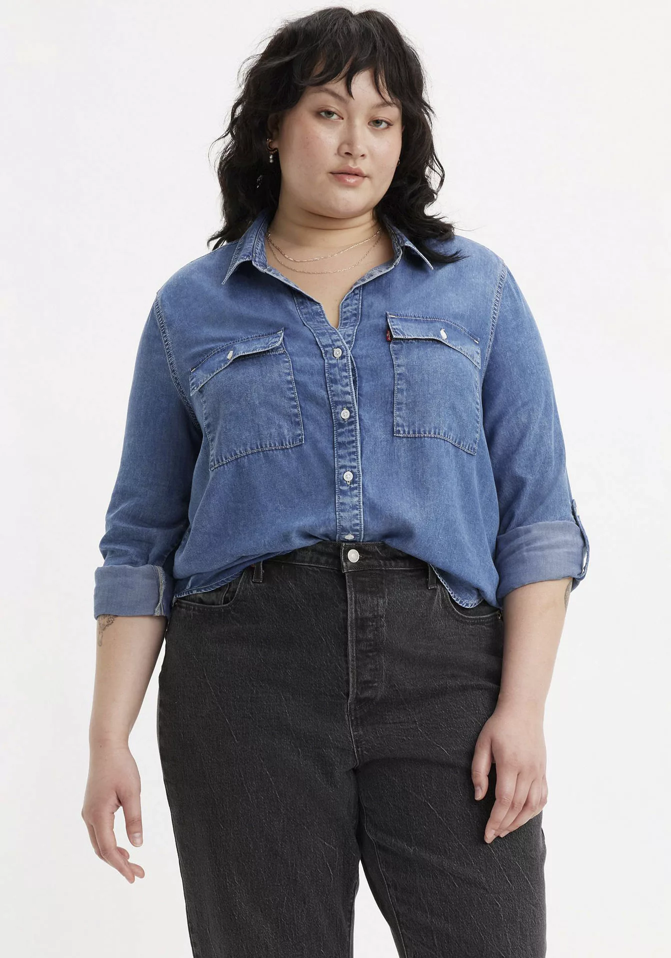 Levis Plus Jeansbluse "DOREEN UTILITY" günstig online kaufen