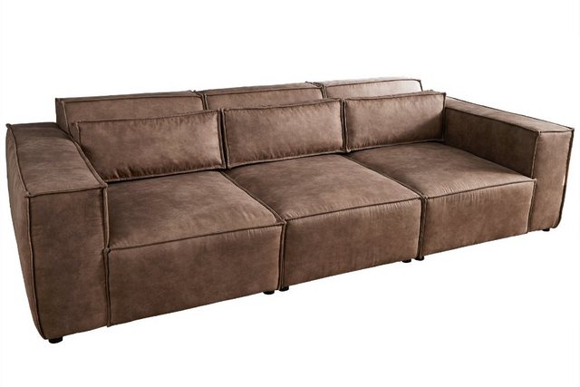 riess-ambiente 3-Sitzer BOSSA NOVA 260cm antik taupe, Einzelartikel 1 Teile günstig online kaufen