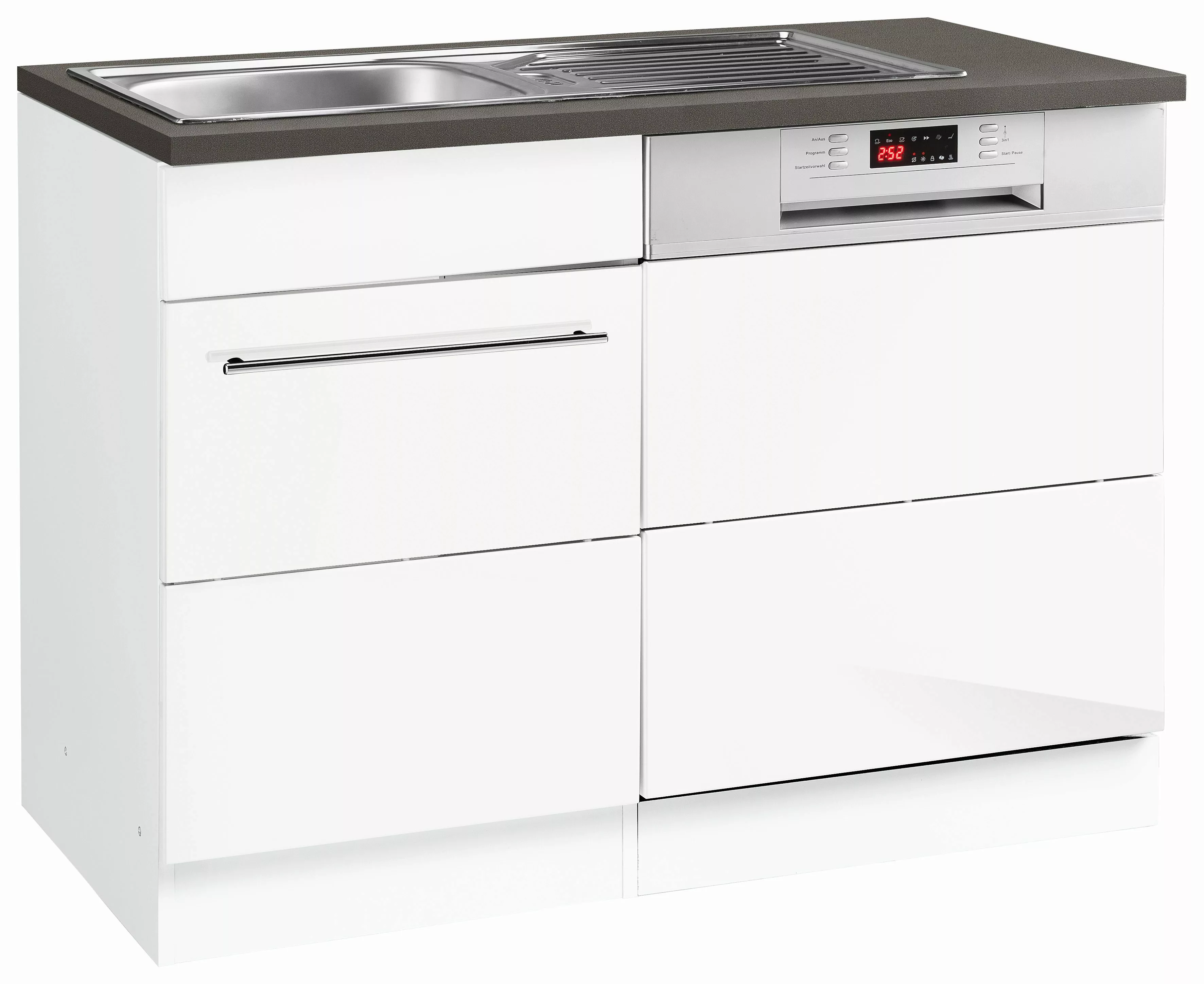 KOCHSTATION Spülenschrank "KS-Trient", 110 cm breit, inkl. Tür/Socke für Ei günstig online kaufen