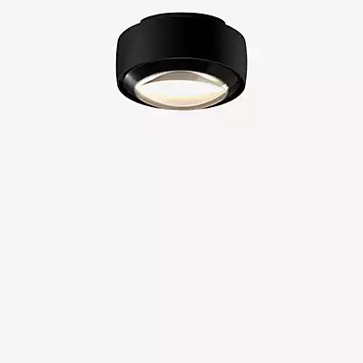 Occhio Più Alto V Volt S100 Deckenleuchte LED, Kopf schwarz matt/Baldachin günstig online kaufen
